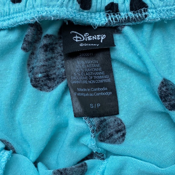 [S] Disney Mickey & Minnie Pyjama Shorts Set 2pc | Blue - Picture 6 of 7